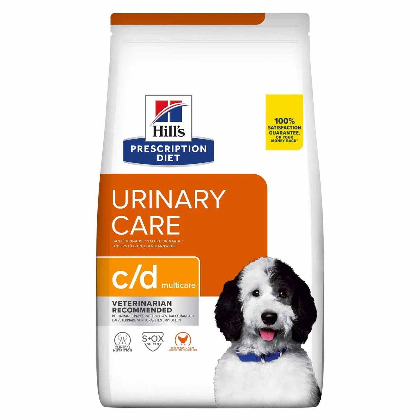 Hills Prescription Diet c/d Multicare Urinary Care Dry Dog Food - Chicken