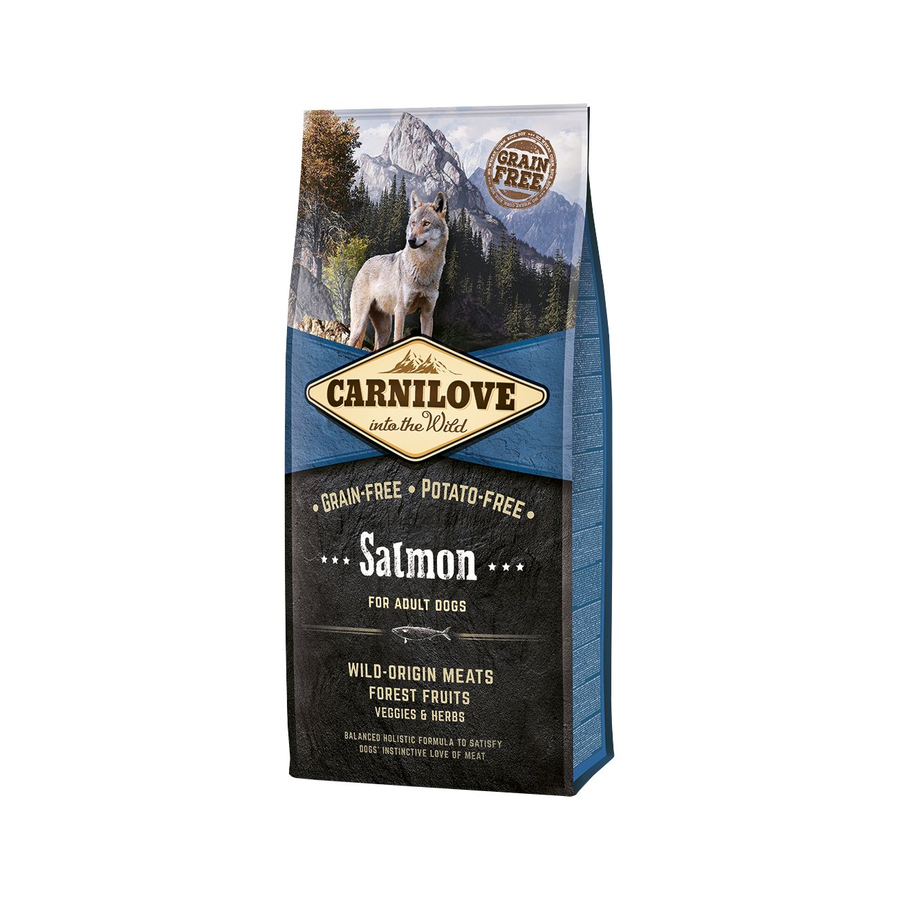 Carnilove Adult Grain Free Dry Dog Food - Salmon