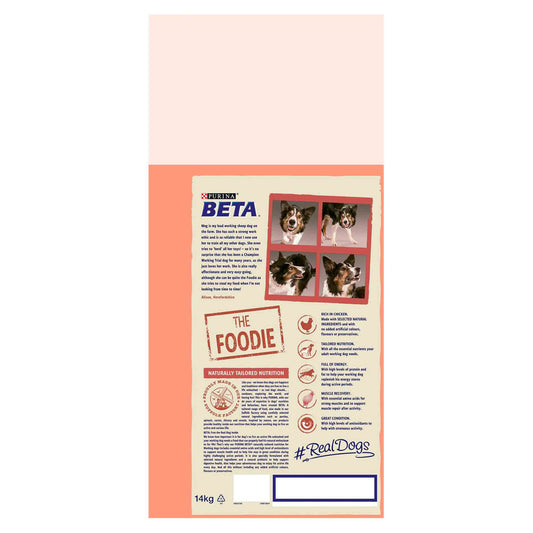 Beta Working Dog Adult Dry Dog Food - Chicken