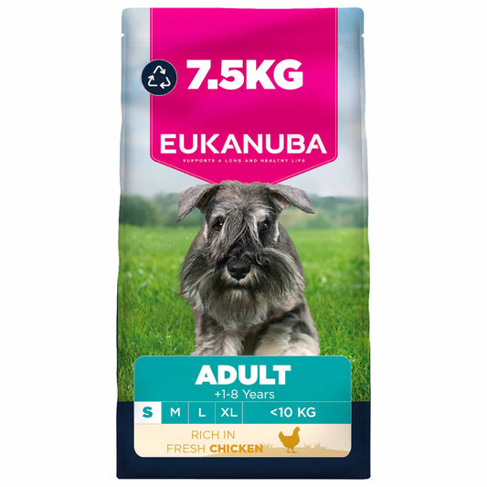 Eukanuba Small Breed Adult Dry Dog Food - Chicken