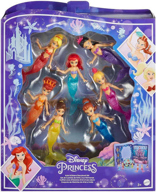Disney Princess Ariel and Sisters Storybook Set