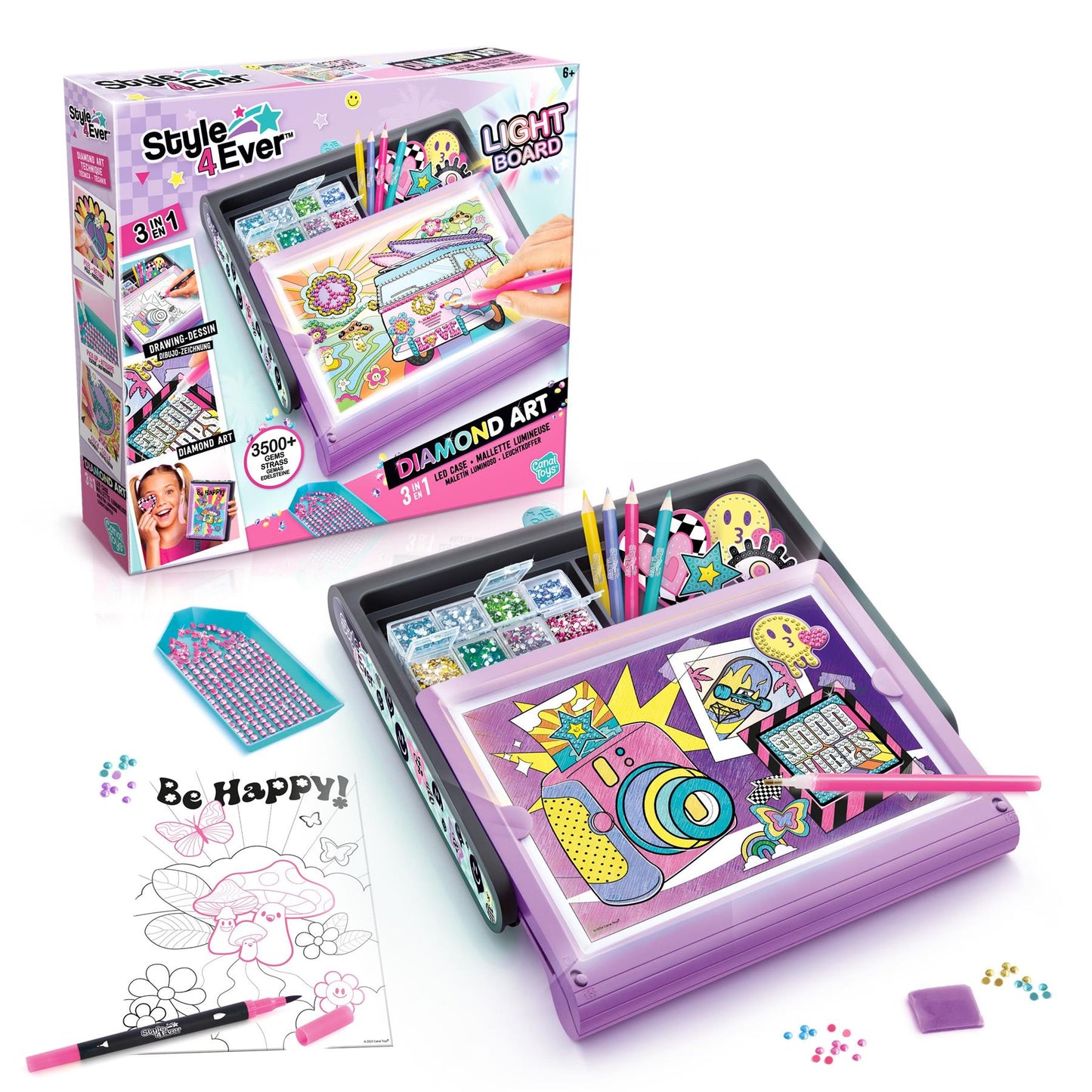 Diamond Art LED Case