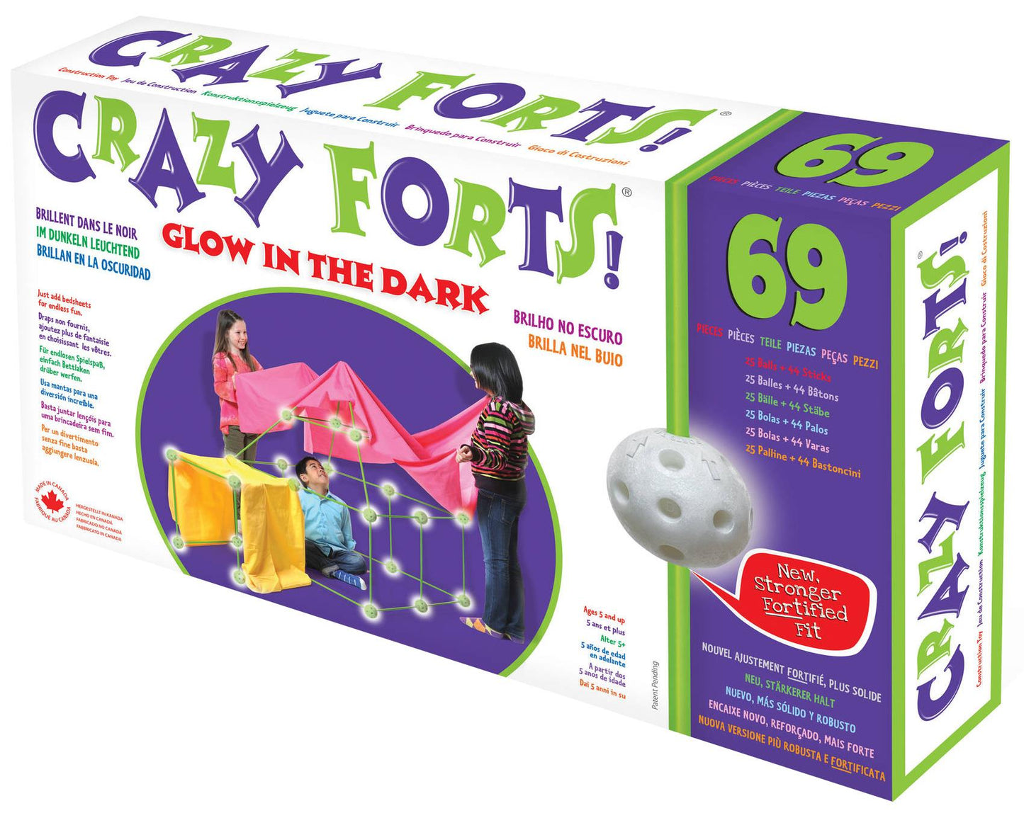 Crazy Forts Glow in the Dark Set