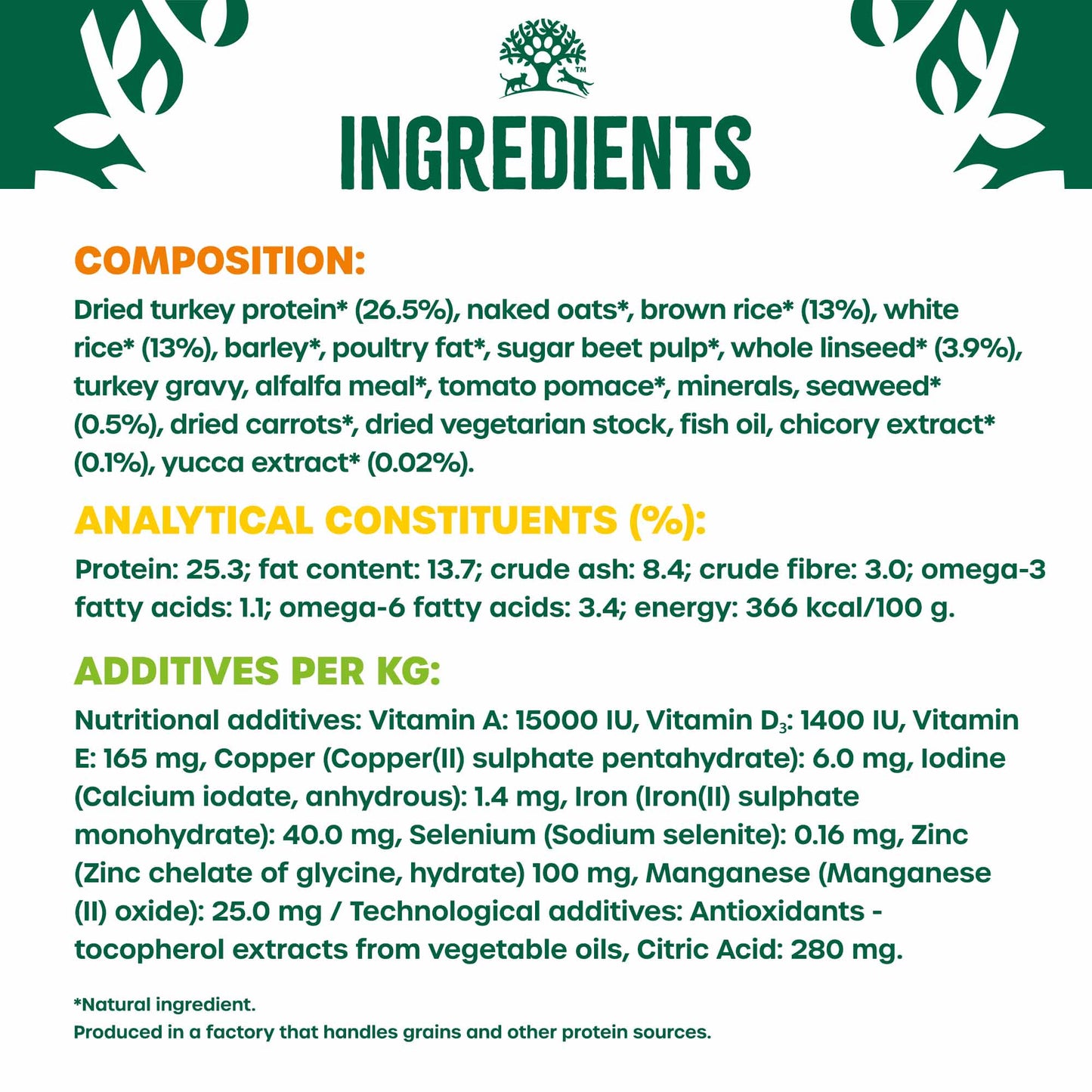 James Wellbeloved Small Breed Adult Dry Dog Food - Turkey & Rice