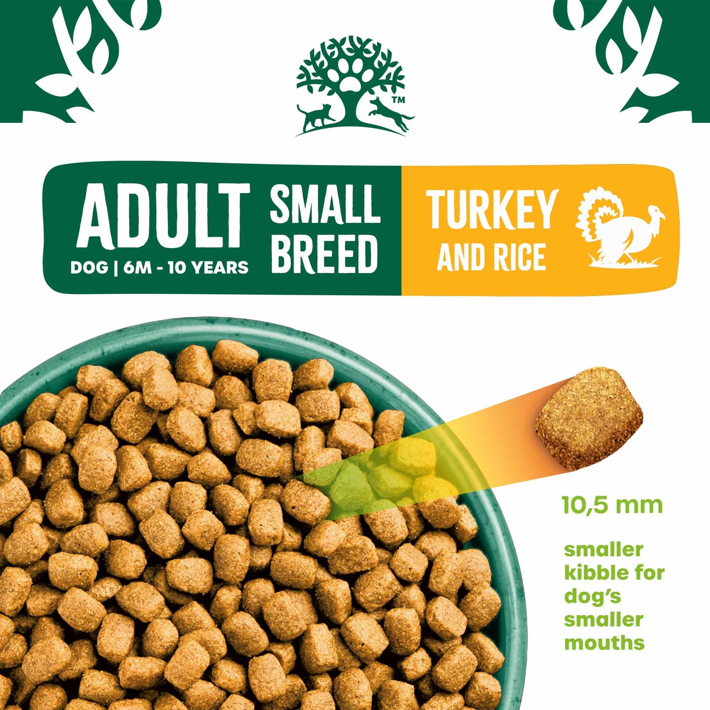 James Wellbeloved Small Breed Adult Dry Dog Food - Turkey & Rice