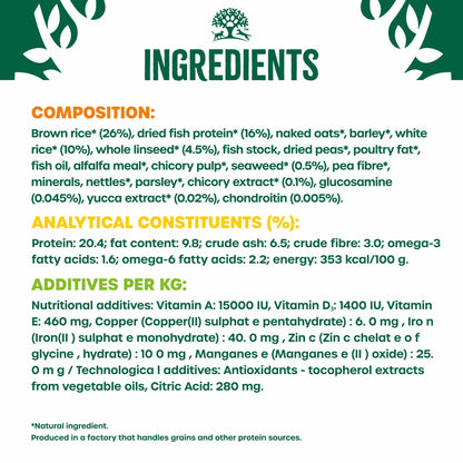 James Wellbeloved Senior Dry Dog Food - Fish & Rice