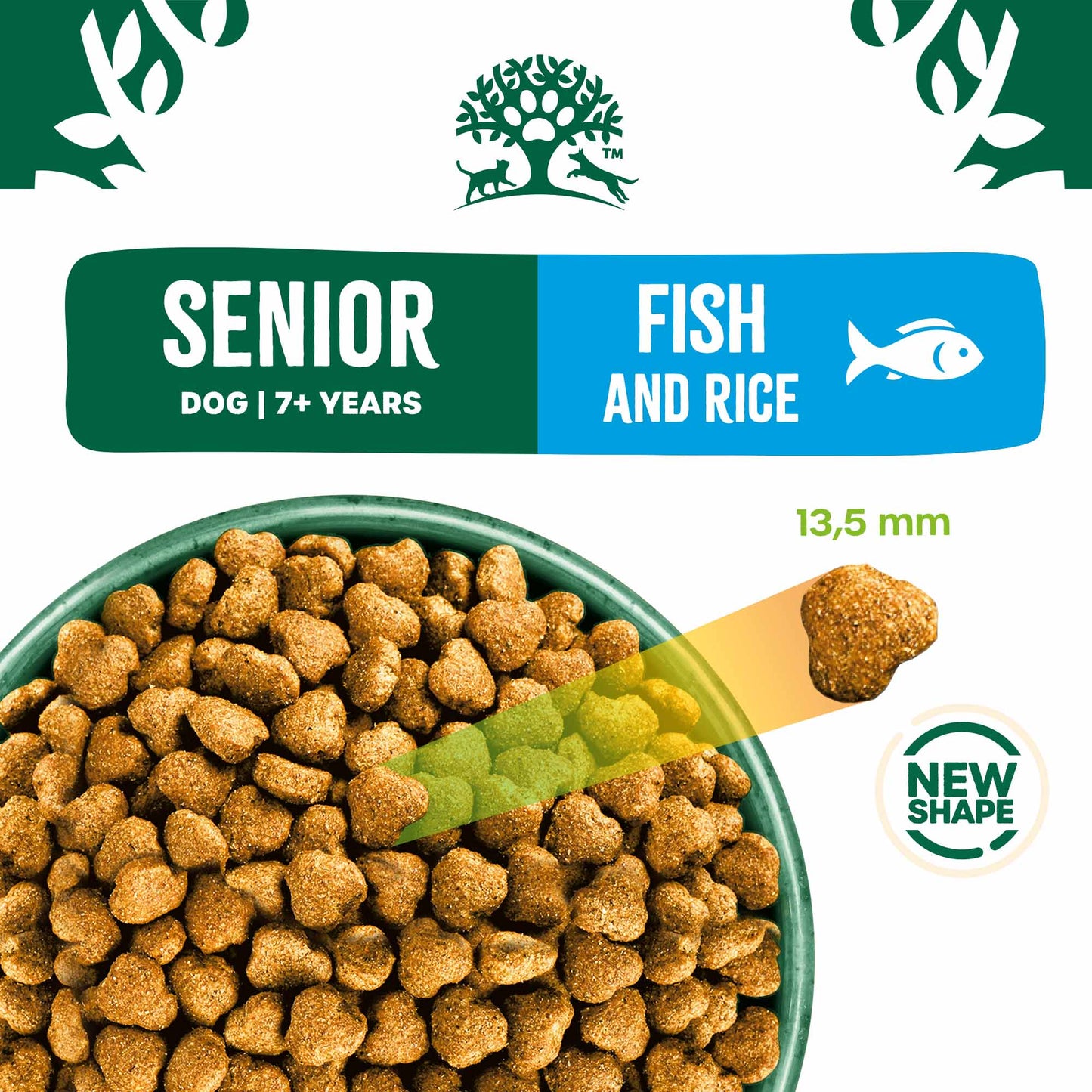 James Wellbeloved Senior Dry Dog Food - Fish & Rice