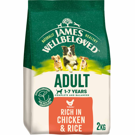 James Wellbeloved Adult Dry Dog Food - Chicken & Rice