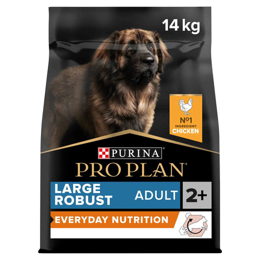 PRO PLAN Large Robust Adult Dry Dog Food - Chicken