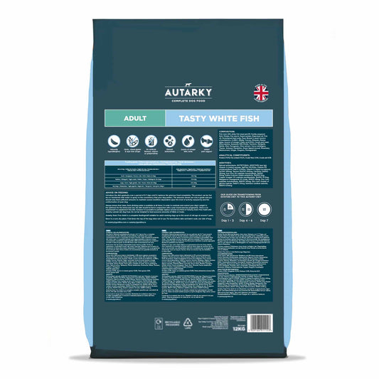 Autarky Working Dog Grain Free Adult Dry Dog Food - Fish