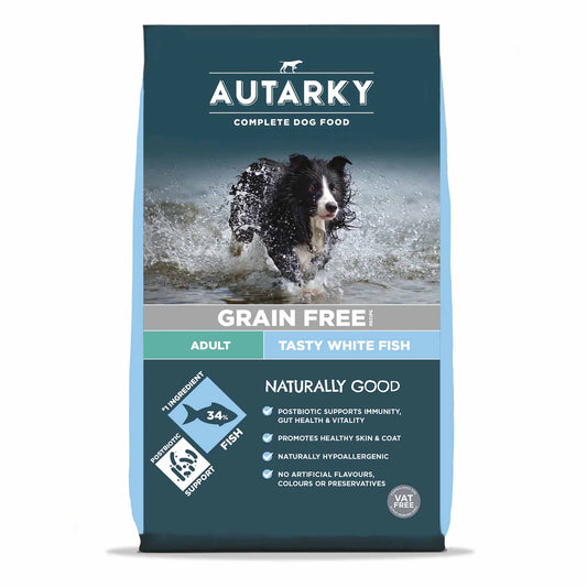 Autarky Working Dog Grain Free Adult Dry Dog Food - Fish
