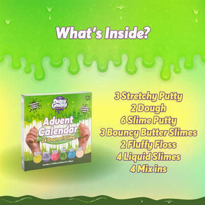 Oozey Goozey 24-Day Advent Calendar Slime