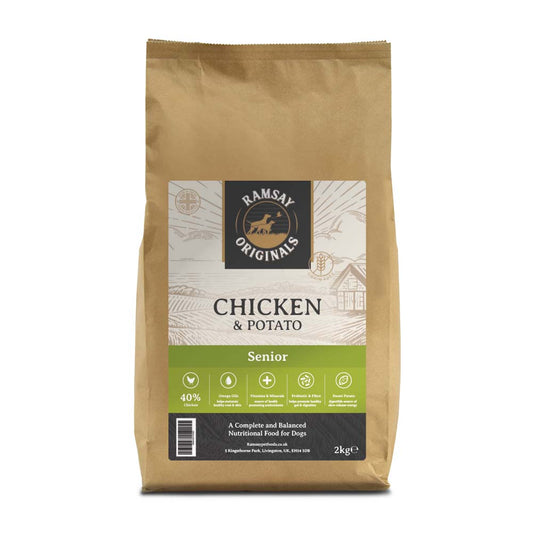 Ramsay Originals Grain Free Senior Dry Dog Food - Chicken & Potato