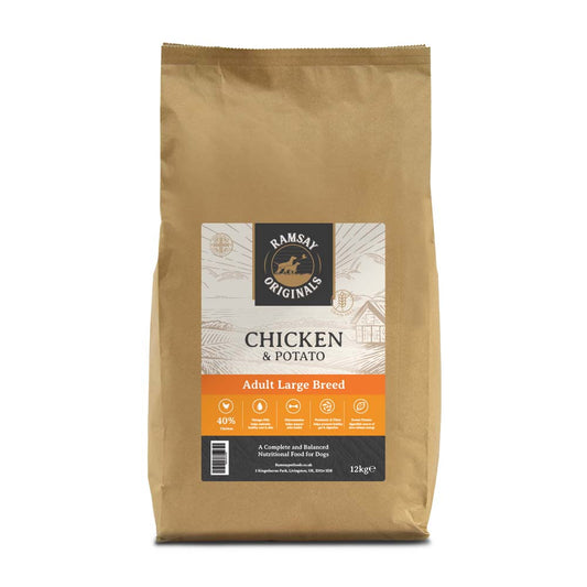 Ramsay Originals Grain Free Adult Large Breed Dry Dog Food - Chicken & Potato