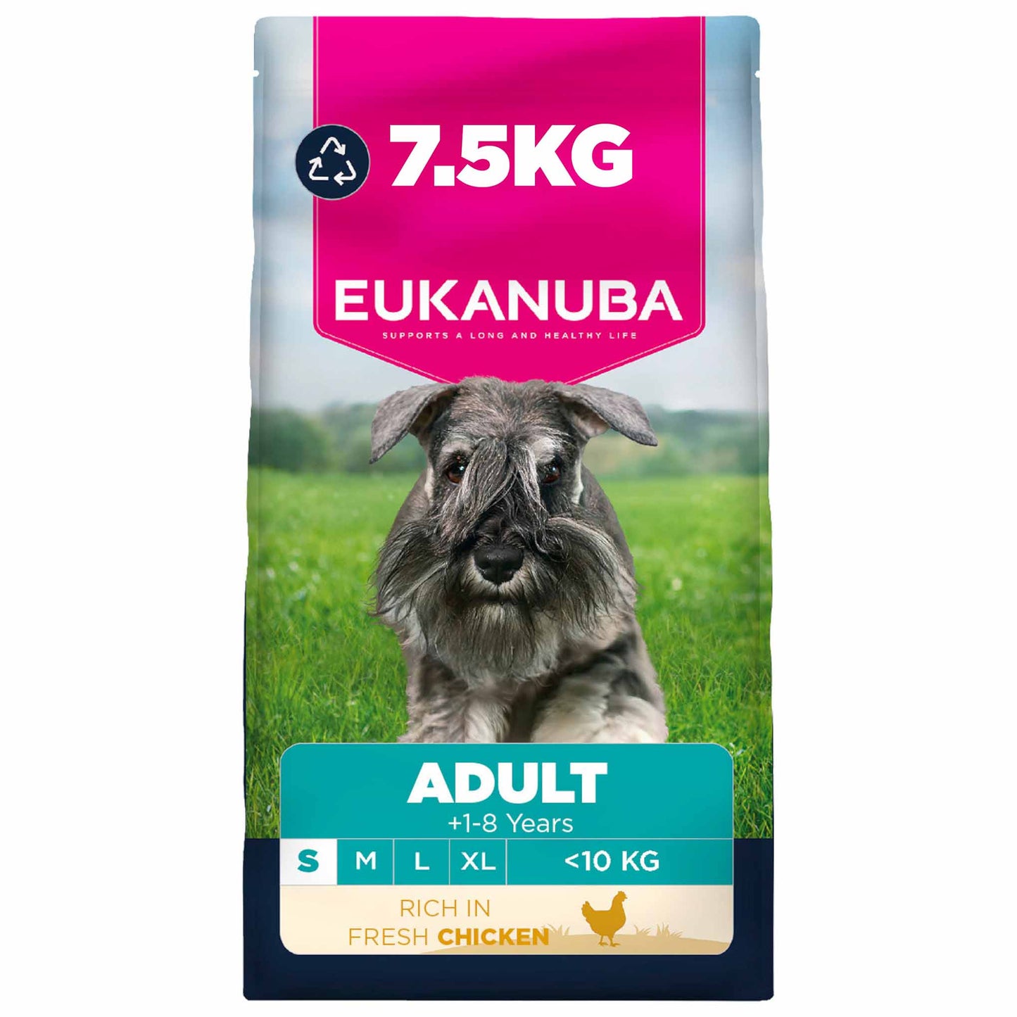 Eukanuba Small Breed Adult Dry Dog Food - Chicken