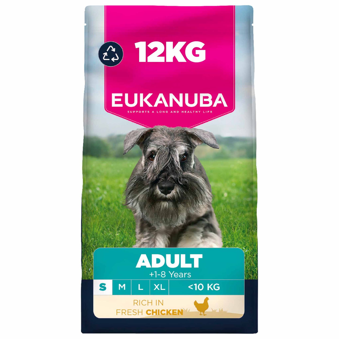 Eukanuba Small Breed Adult Dry Dog Food - Chicken