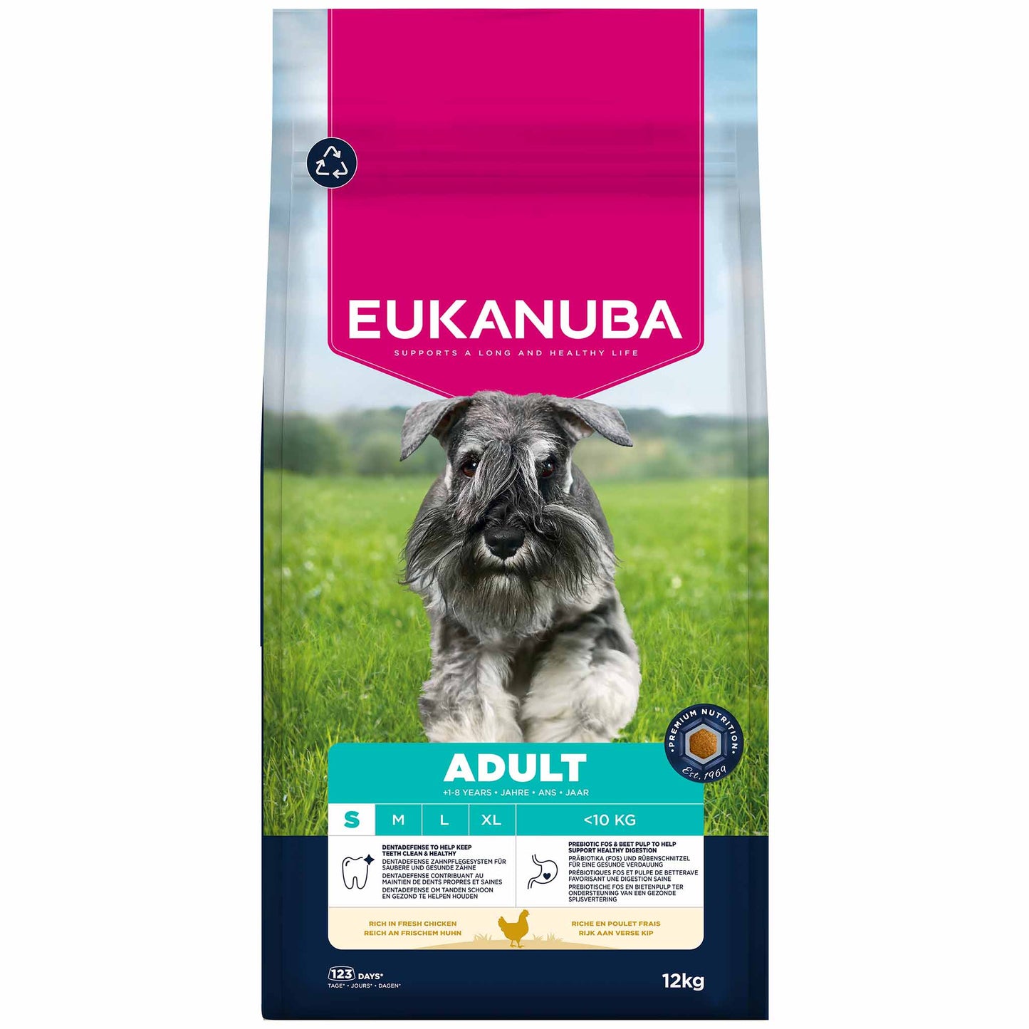 Eukanuba Small Breed Adult Dry Dog Food - Chicken