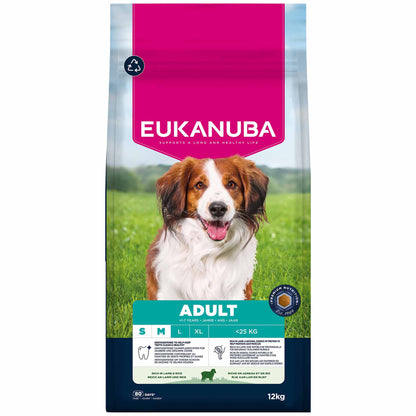 Eukanuba Small/Medium Breed Adult Dry Dog Food - Lamb & Rice