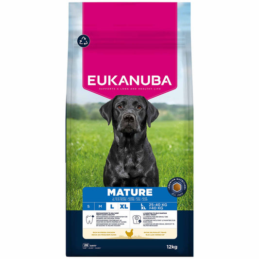 Eukanuba Large Breed Mature Dog Food - Chicken