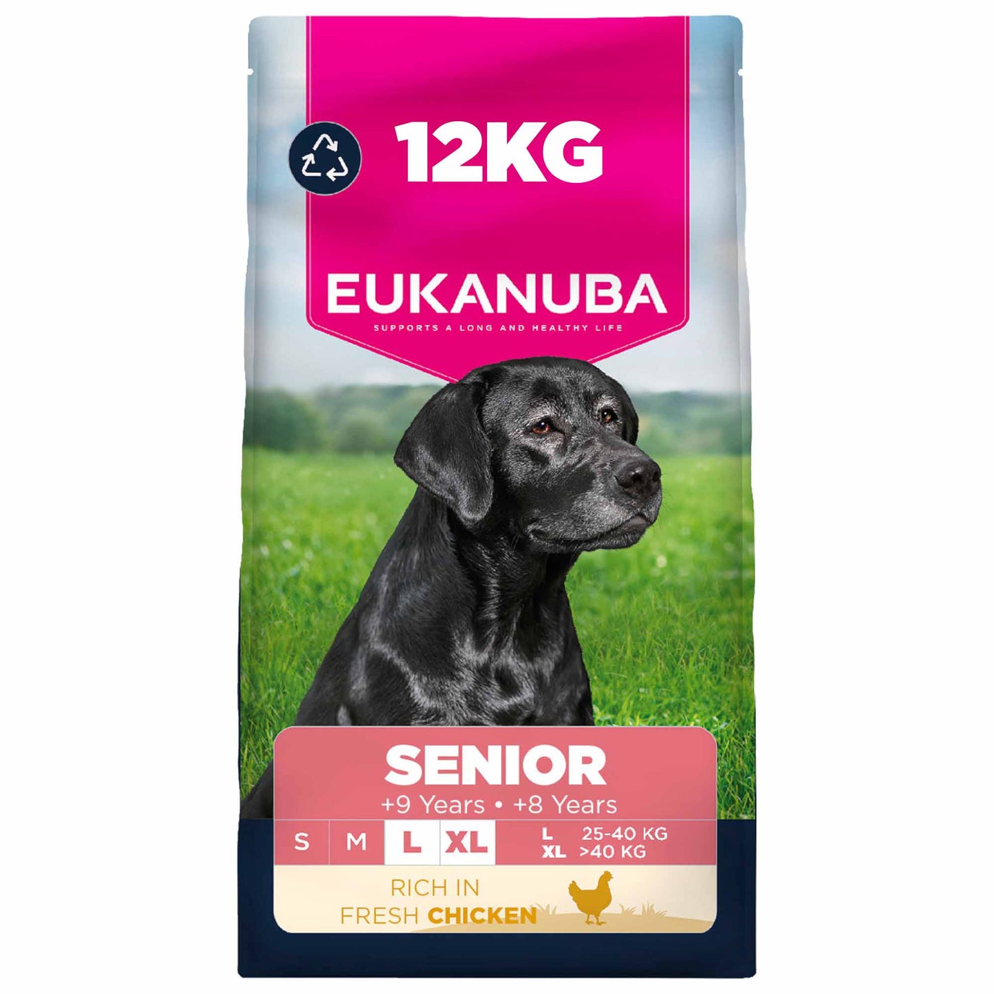 Eukanuba Large Breed Senior Dry Dog Food - Chicken