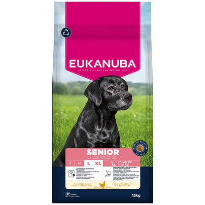 Eukanuba Large Breed Senior Dry Dog Food - Chicken