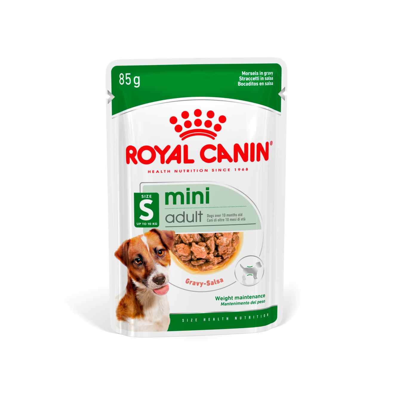 Royal Canin Size Health Nutrition Mini Adult Wet Dog Food in Gravy - 12x85g Pouches