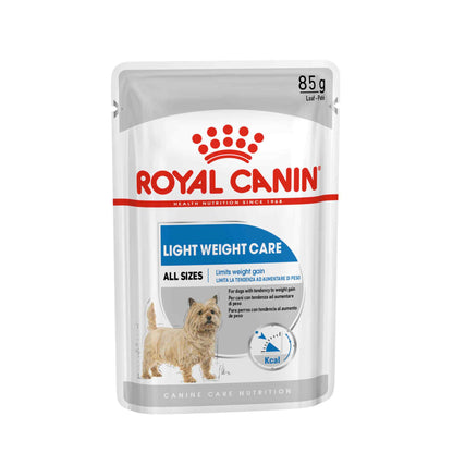 Royal Canin Light Weight Care Adult Wet Dog Food in Loaf - 12x85g Pouches