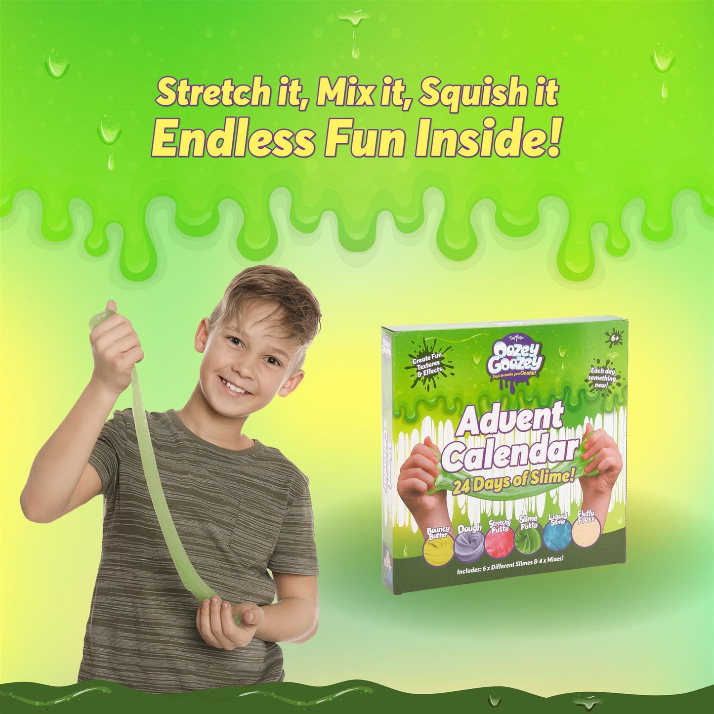 Oozey Goozey 24-Day Advent Calendar Slime