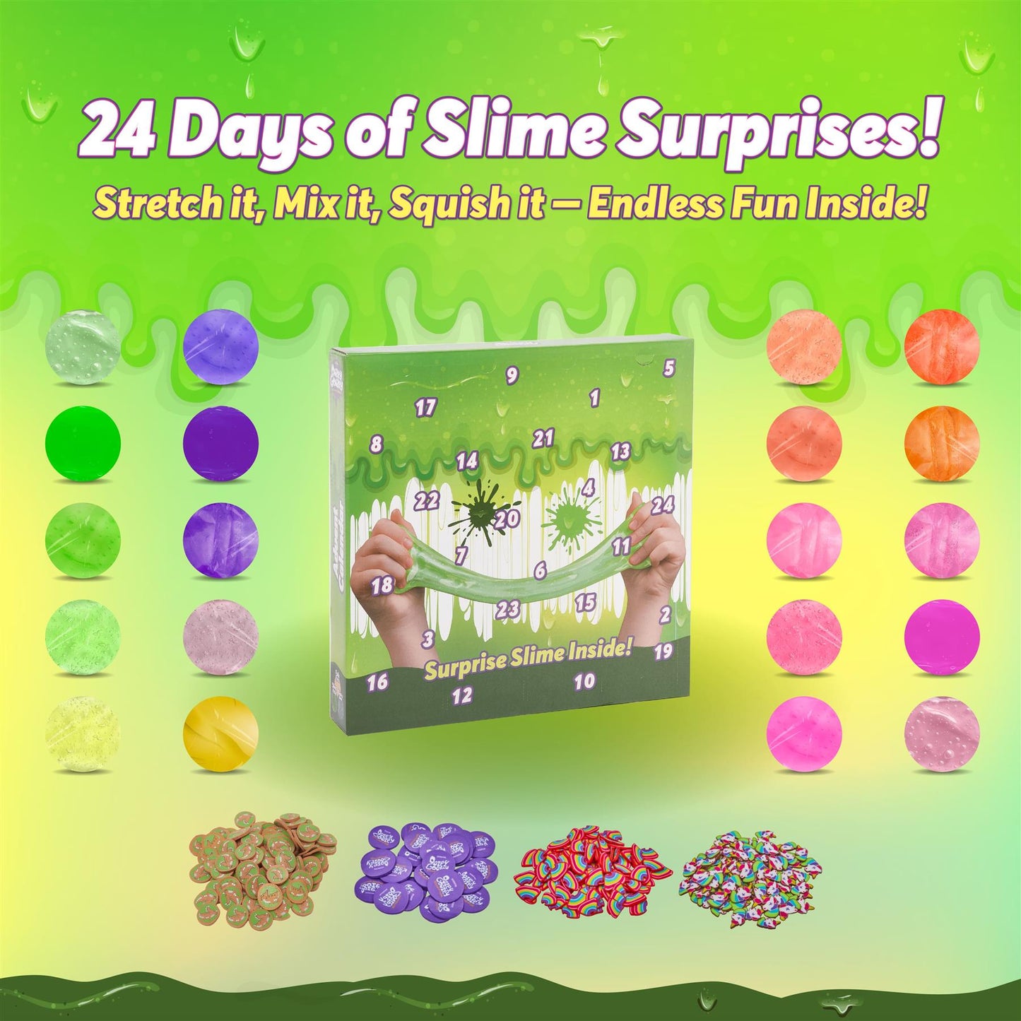 Oozey Goozey 24-Day Advent Calendar Slime