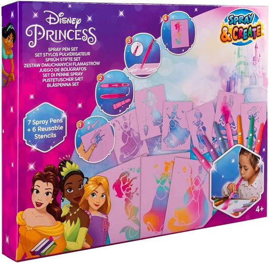 Disney Princess Blow Spray Pens Set