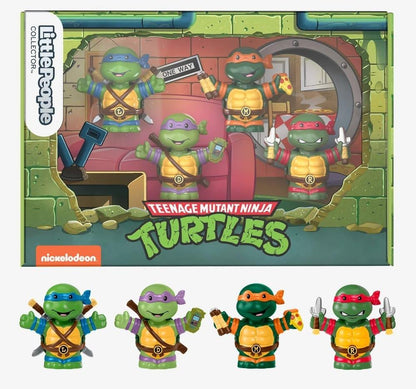 Fisher- Price Little People Teenage Mutant Ninja Turtles Figure 4-Pack