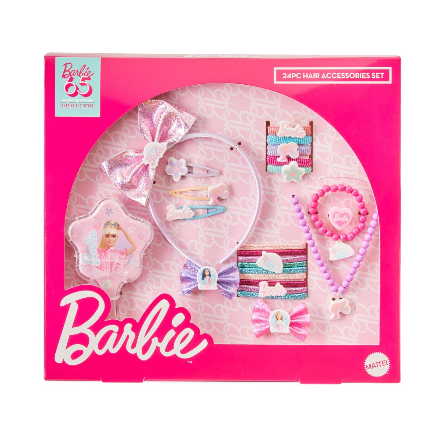 Barbie 24 Pieces Hair Set