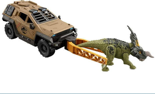 Jurassic World Mission Mayhem Truck & Dinosaur Set