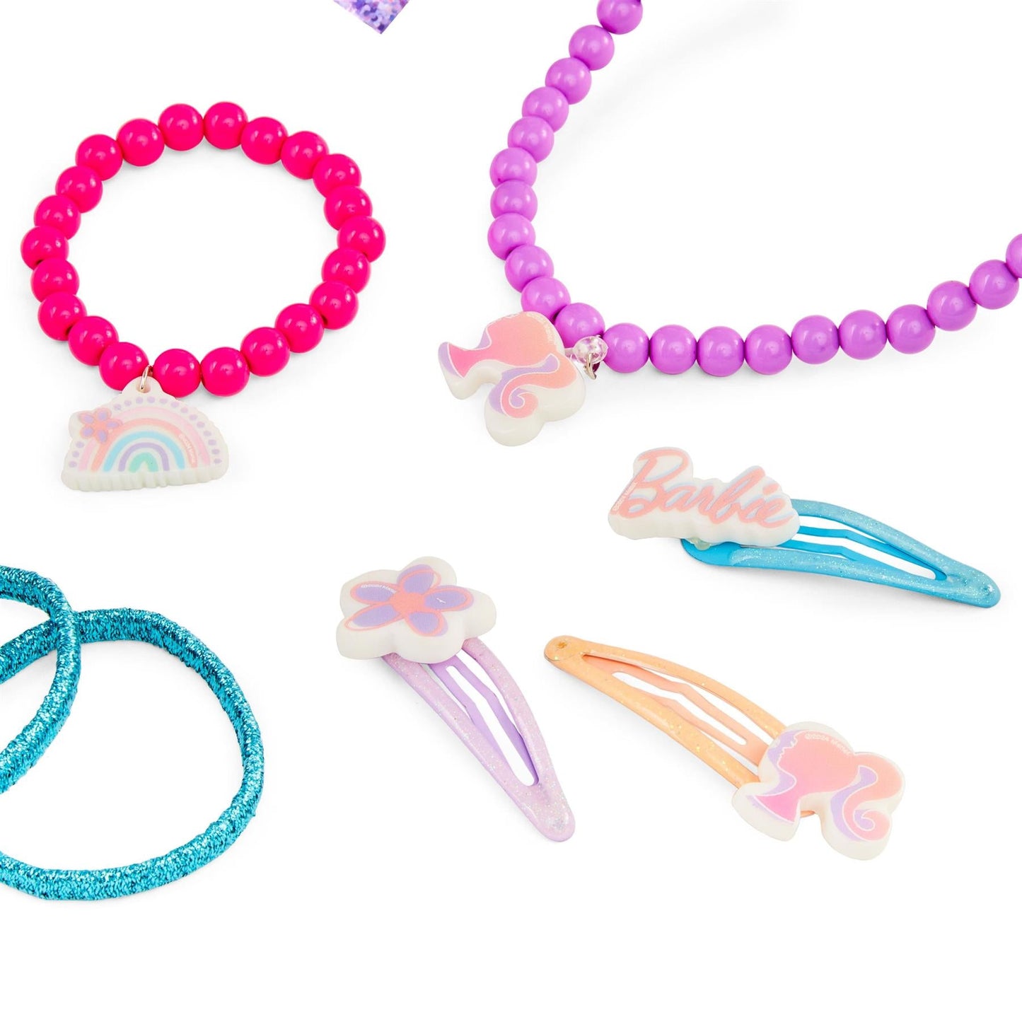 Barbie 24 Pieces Hair Set