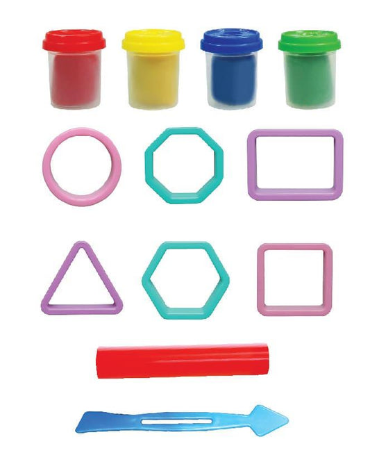 Kid's Dough Fundamentals Shapes Bucket