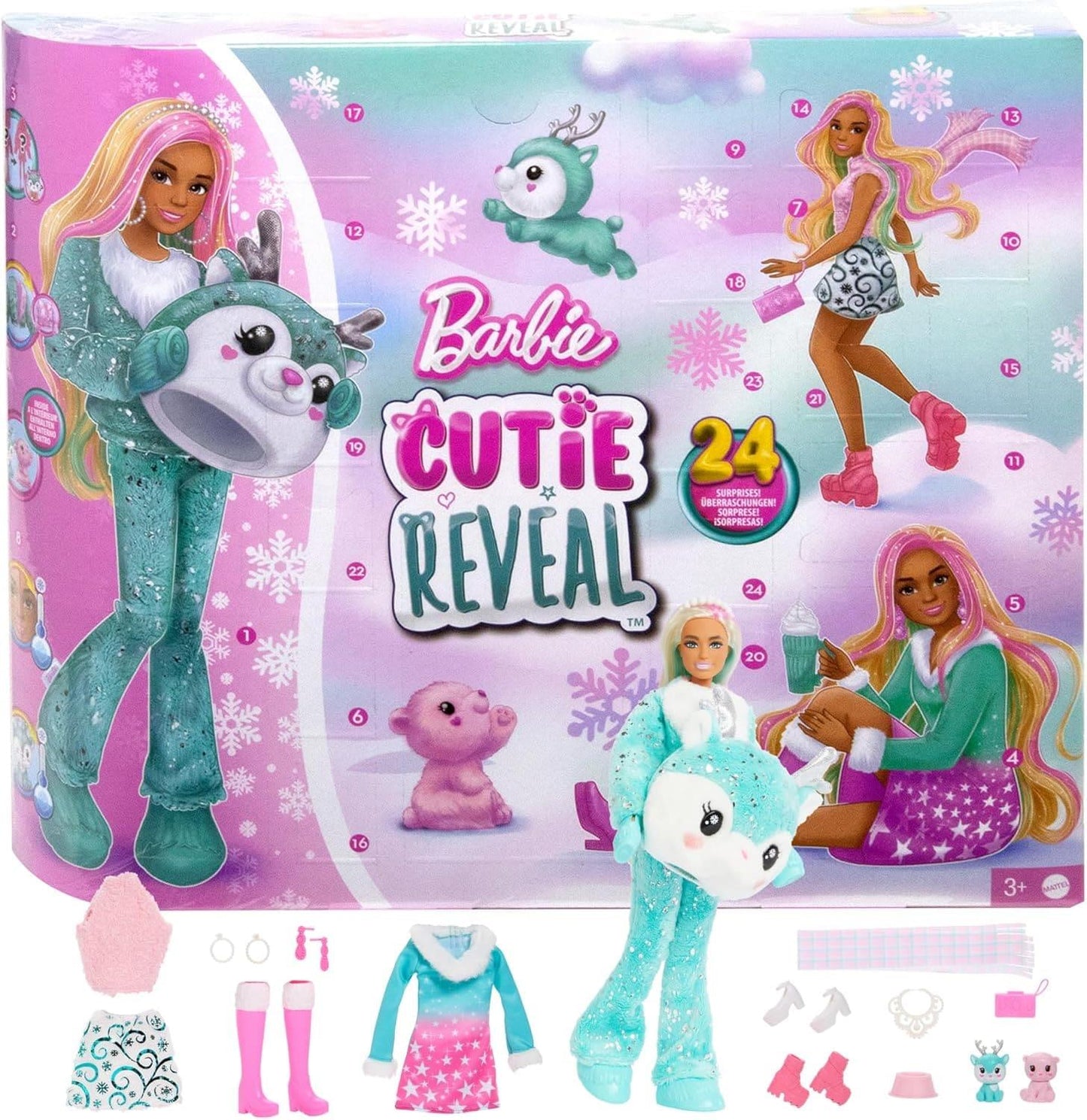 Barbie Cutie Reveal Advent Calendar