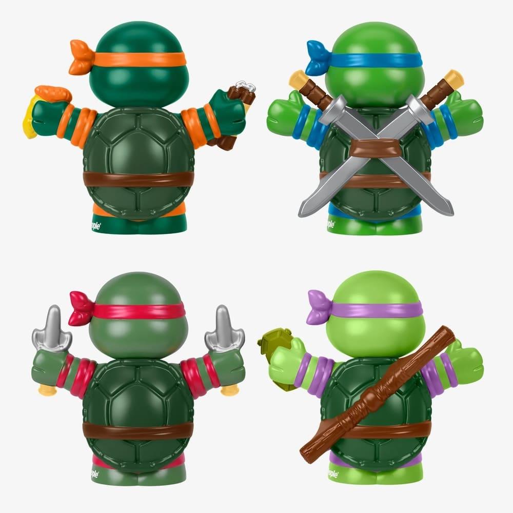 Fisher- Price Little People Teenage Mutant Ninja Turtles Figure 4-Pack