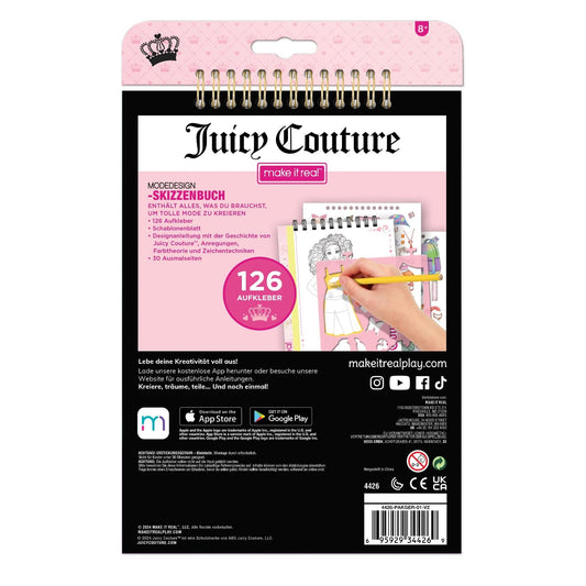 Juicy Couture Fashion Design Sketchbook