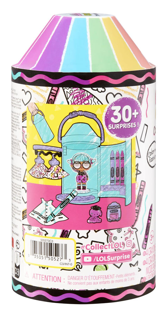 L.O.L. Surprise! Loves Crayola Colour Me Studio Fashion Doll