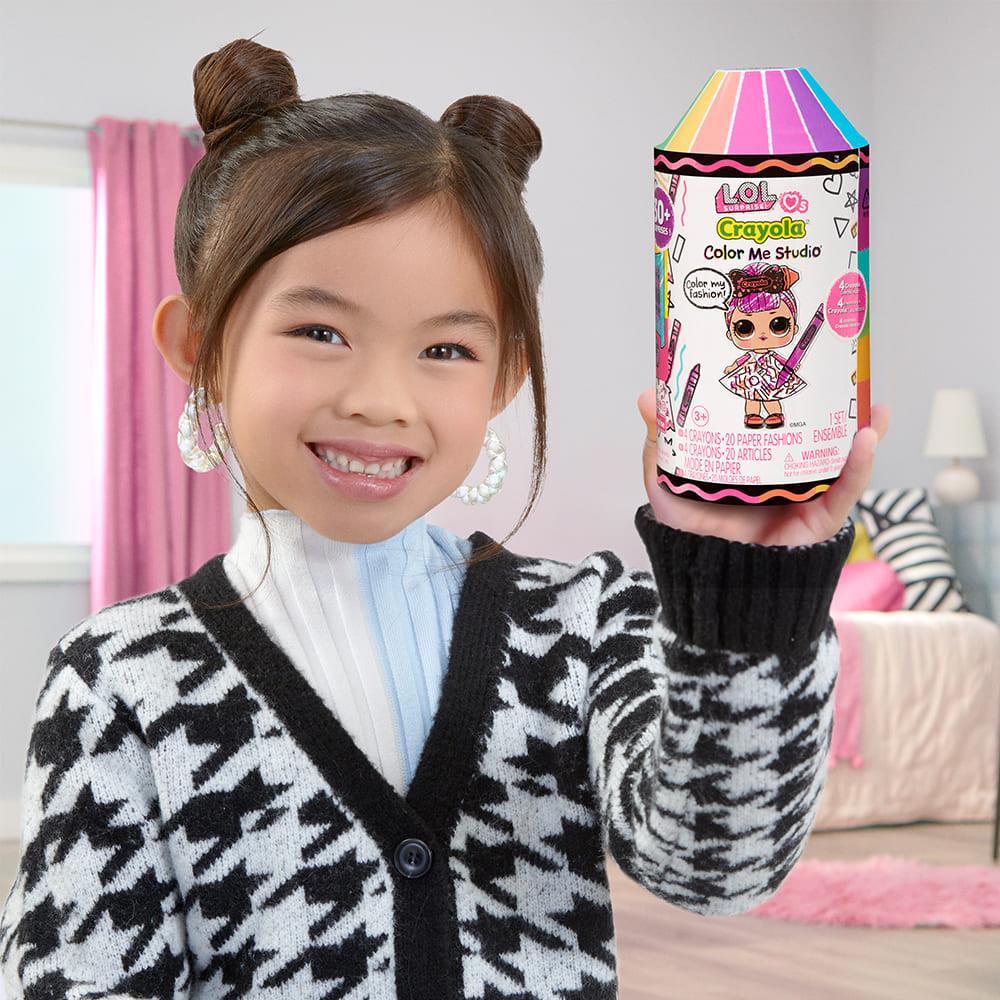 L.O.L. Surprise! Loves Crayola Colour Me Studio Fashion Doll